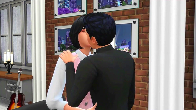 Horny Girl 18+friend Wants To Be A Pornstar - sims 4 - 3D animation