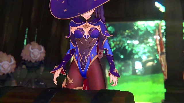 [Nagoonimation] Genshin Impact - Mona Get Fuck By Hilichurls 3D Hentai Porn Animation