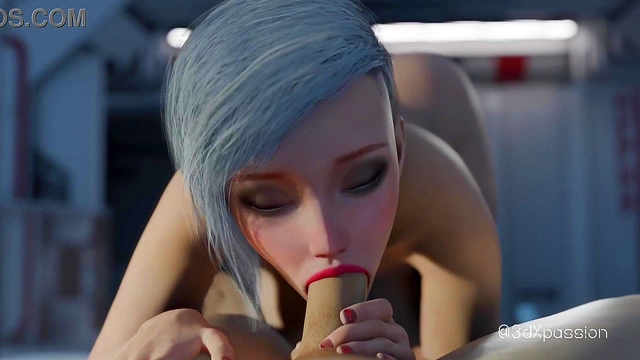 Nexus 3 Orbit Meta. 3D animation fuck on a space station with sexy blonde