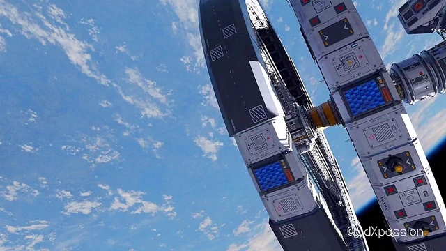 Nexus 3 Orbit Meta. 3D animation fuck on a space station with sexy blonde