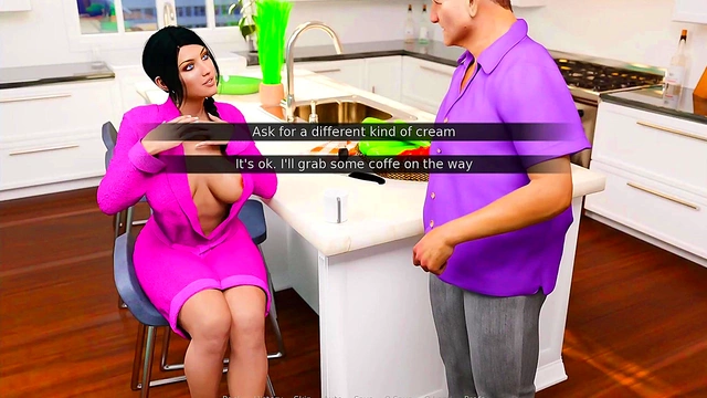 Anna Exciting Affection #16 - Sperm milk - 3d hentai, game, adult game