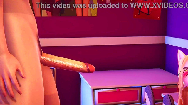 The cute fox is gonna get fucked l HENTAI 3D 60 FPS