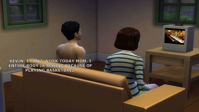 StepMom and Stepson are alone for tonight 3d hentai