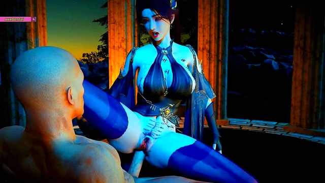 Cao Ying fuck the big cock - 3D Animation