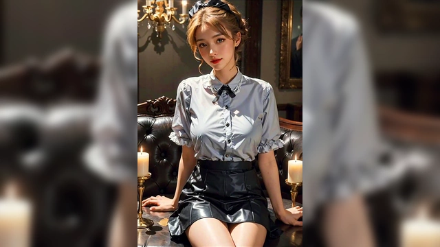 (3D ANIMATED HENTAI ASIAN MODEL) At the mansion with the StepSister 18+ (with pussy masturbation ASMR sound!)