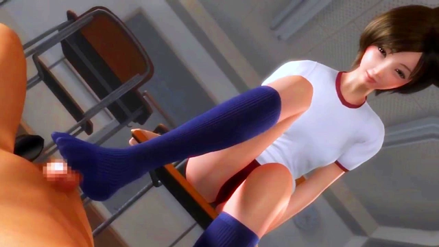 3d 55 Beauty student ride her classmate