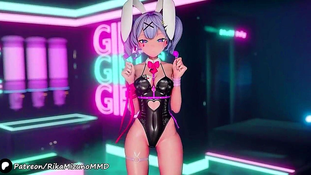 Ibuki Sexy Dance - Hatsune Miku Rabbit Hole (Short Hair)