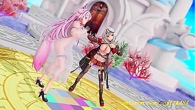 noVR mmd KoyoriChloe Dance 3d hololive Hentai