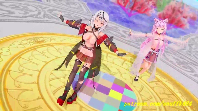 noVR mmd KoyoriChloe Dance 3d hololive Hentai