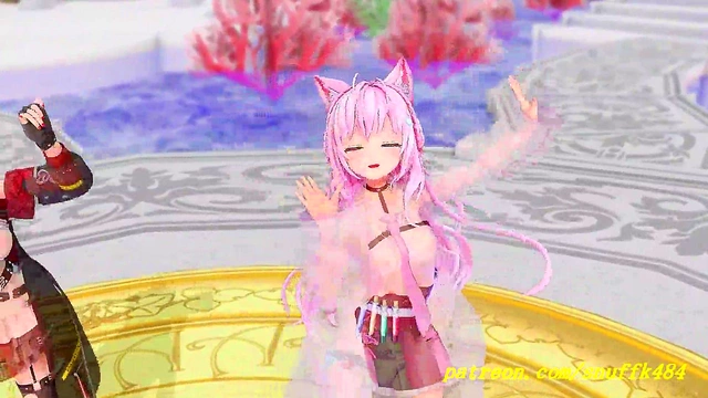 noVR mmd KoyoriChloe Dance 3d hololive Hentai