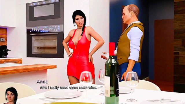 Anna Exciting Affection #9 Lustful with neighbor - 3d hentai, game, porn game