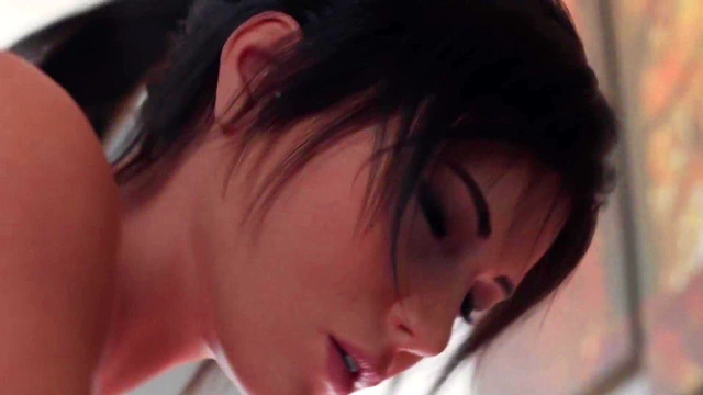 A gentle blowjob made him cum, but he immediately fucked her pussy and came again. 3d Animation cute sex with Lara