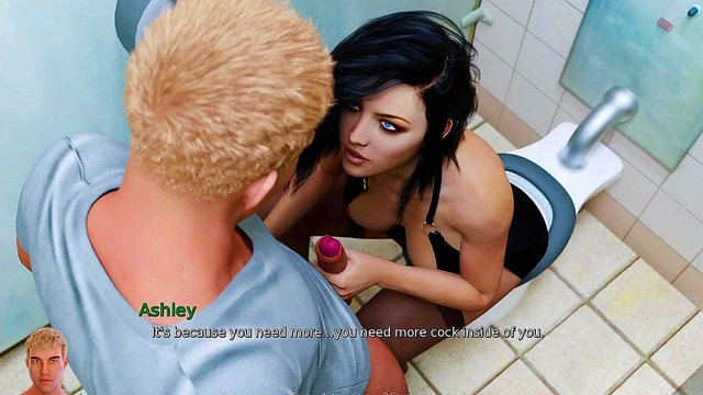 Anna Exciting Affection #21 - Cum in Anna's ass - 3d game hentai, porn game