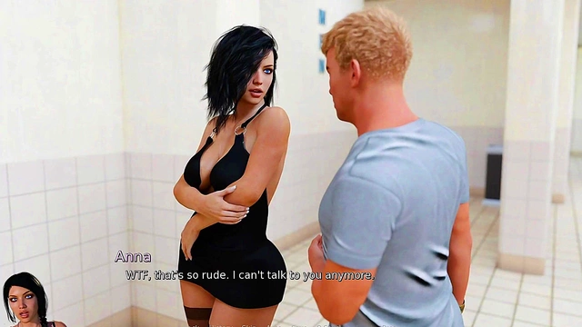 Anna Exciting Affection #21 - Cum in Anna's ass - 3d game hentai, porn game