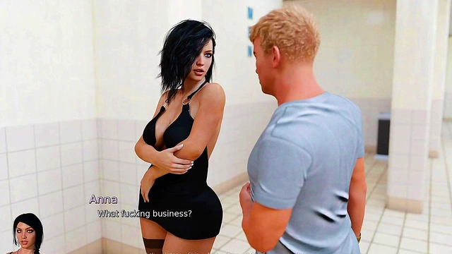 Anna Exciting Affection #21 - Cum in Anna's ass - 3d game hentai, porn game