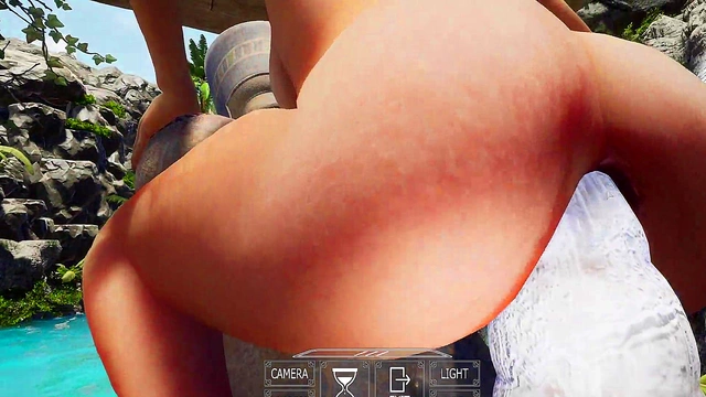 Beasts In The Sun EP1 - Animopron - Huge Dildo Anal Monster 3D Game Hard fuck