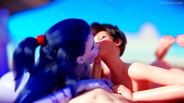 Ball Sucking Sluts (3D/SFM)