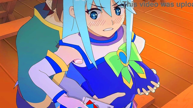 Aqua's luck - Konosuba Hentai