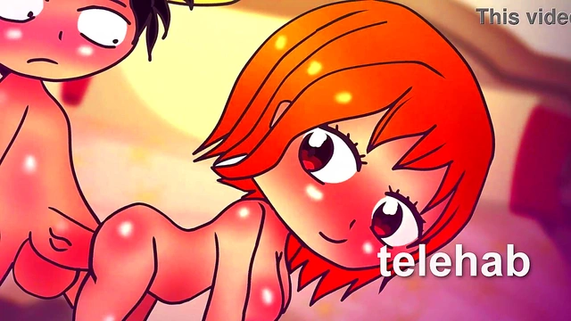 Gacha life - Nami and Luffy .Hentai game,porn One piece (Cartoon 2d)