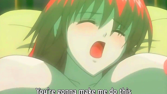 Hentai - Touching my Busty Step StepSister 18+ in the Train [Subtitled]