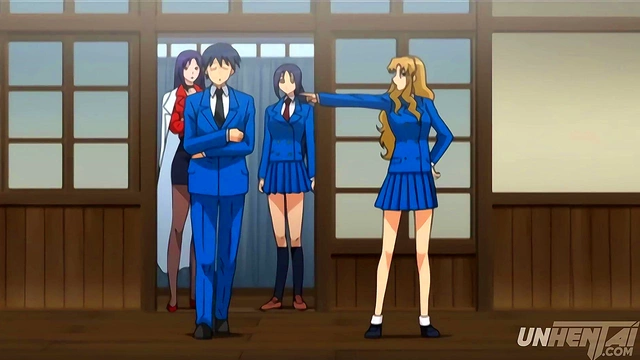 Hentai – Lucky Guy Living with Three Hot Classmates! [UNCENSORED] [SUBTITLED]