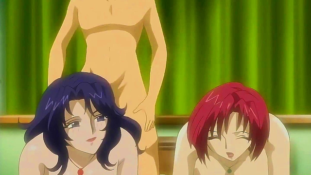 Step StepMom and Step Aunt Fuck the - Hentai [UNCENSORED]