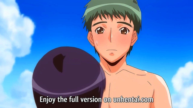 Hentai – Older StepSister 18+ Goes Topless at the Beach! [Uncensored] [Subtitled]