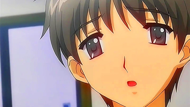 Hentai - I Get a Boner While My StepMom Gives Me a Bath [Uncensored] [Subtitled]