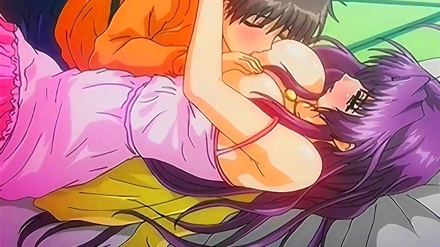 Hentai - I Get a Boner While My StepMom Gives Me a Bath [Uncensored] [Subtitled]