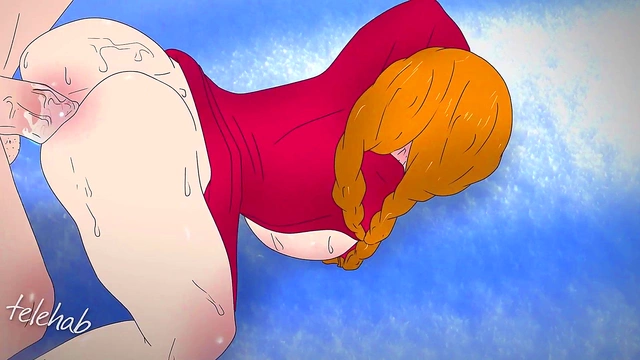 Anna fucked in the snow ! Frozen Anime hentai cartoon