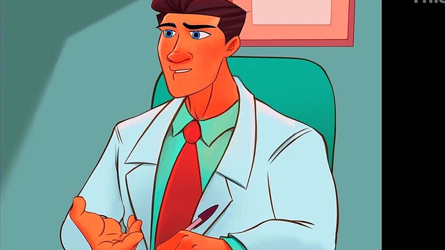 First time at the gynecologist - The Naughty Home Hentai