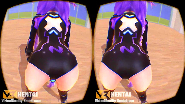 Hyperdimension Neptunia - Purple Heart in 3D SBS