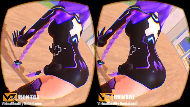 Hyperdimension Neptunia - Purple Heart in 3D SBS