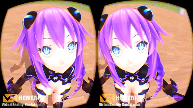 Hyperdimension Neptunia - Purple Heart in 3D SBS