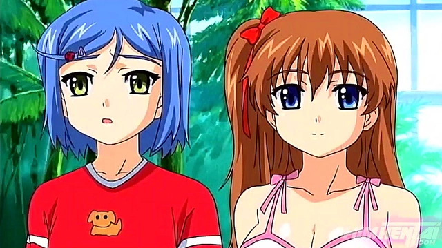 Threesome at the spa with my two StepSister 18+s - uncensored hentai