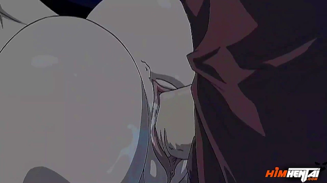 Hentai uncensored - His huge cock doesn't fit in her mouth