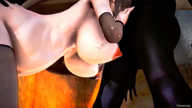 3D hentai 19 pregnant vampires and monsters