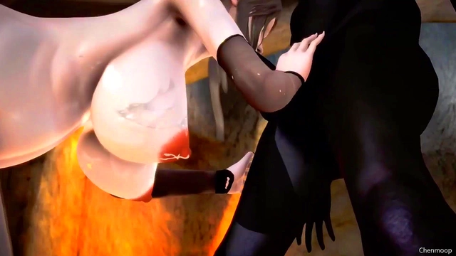 3D hentai 19 pregnant vampires and monsters