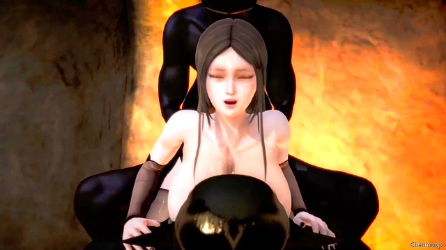 3D hentai 19 pregnant vampires and monsters