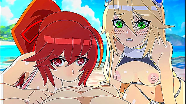 Beach Episode - Blazblue Hentai