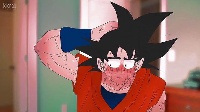 Bulma was tired after masturbation, but the break was interrupted by Goku ! Hentai dragon ball - anime cartoon 2d ( porn )