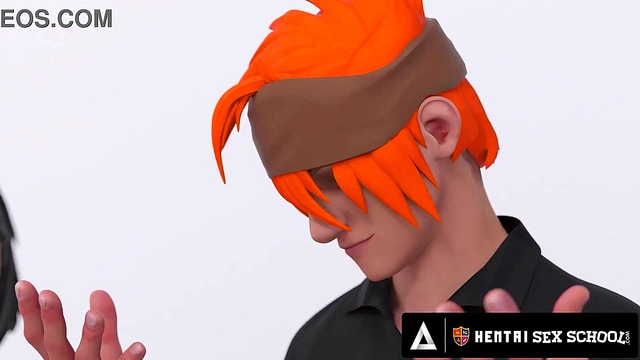 HENTAI SEX UNIVERSITY - Futanari Beauty Fucks The Principal HER FIRST MMF CREAMPIE!