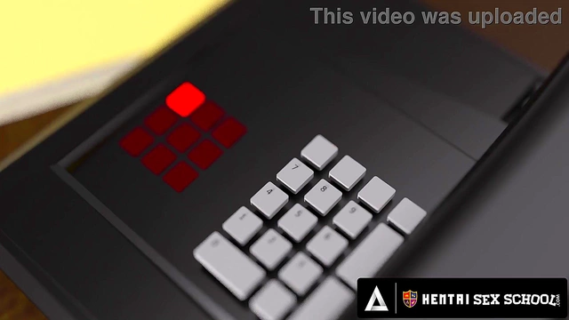 HENTAI SEX UNIVERSITY - Futanari Beauty Fucks The Principal HER FIRST MMF CREAMPIE!