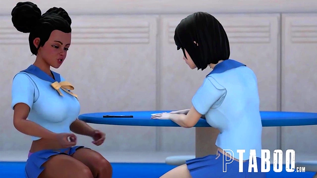 Hentai Sex School Episode 8 Pennys Break April Oneil, Kira Noir