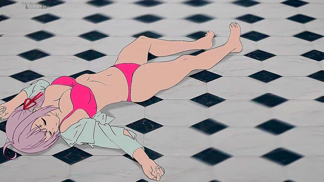 An old teacher fucked a alya in the Girls 18+' locker room! Alya Sometimes Hides Her Feelings in Russian Hentai Cartoon Parody !