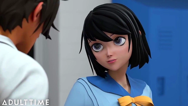 ADULT TIME - Hentai Sex University Student Demonstrates Her Sexual Prowess On StepStepDaddy's Cock