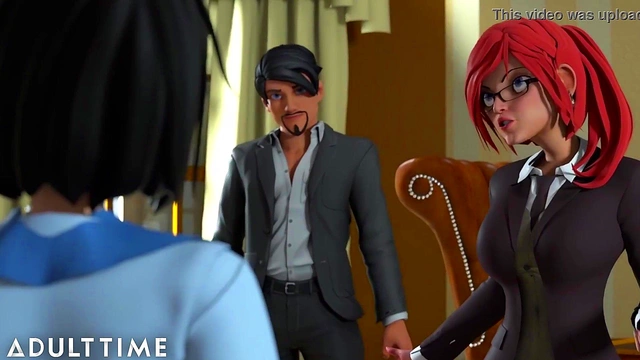 ADULT TIME - Hentai Sex University Student Demonstrates Her Sexual Prowess On StepStepDaddy's Cock