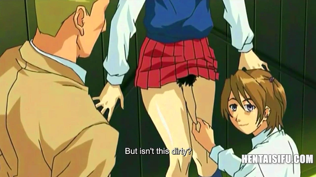 Powerful Boys 18+ Offer Busty Teacher A Freeuse Sex Contract - (Hentai Subtitled)