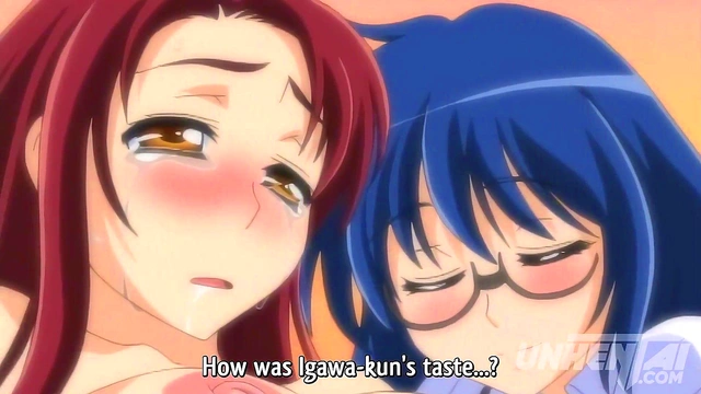 Teens 18+ with HUGE Tits in a Hot Threesome! Uncensored Hentai [Subtitled]