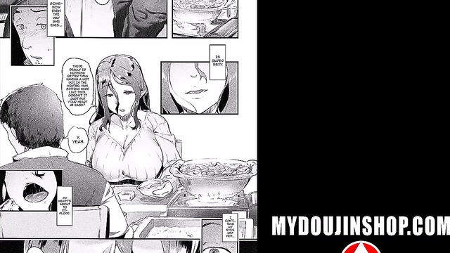 MyDoujinShop - Thick Big Breasted Succubus With a Huge Ass Widow's Afternoon Delight Hentai Comic